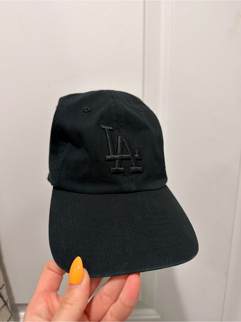 Black Classic '47 Clean Up Cap - LA Dodgers